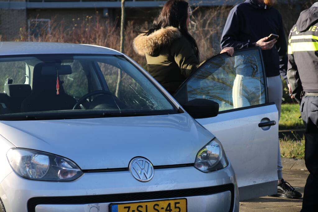 Fietser gewond bij aanrijding met auto