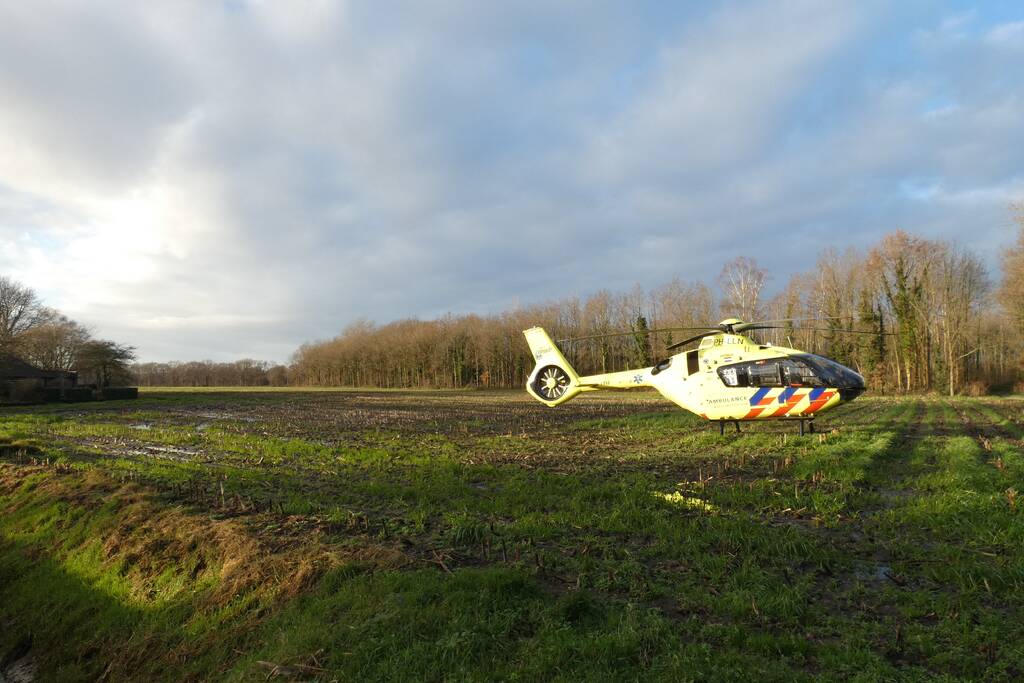Traumateam assisteert bij incident