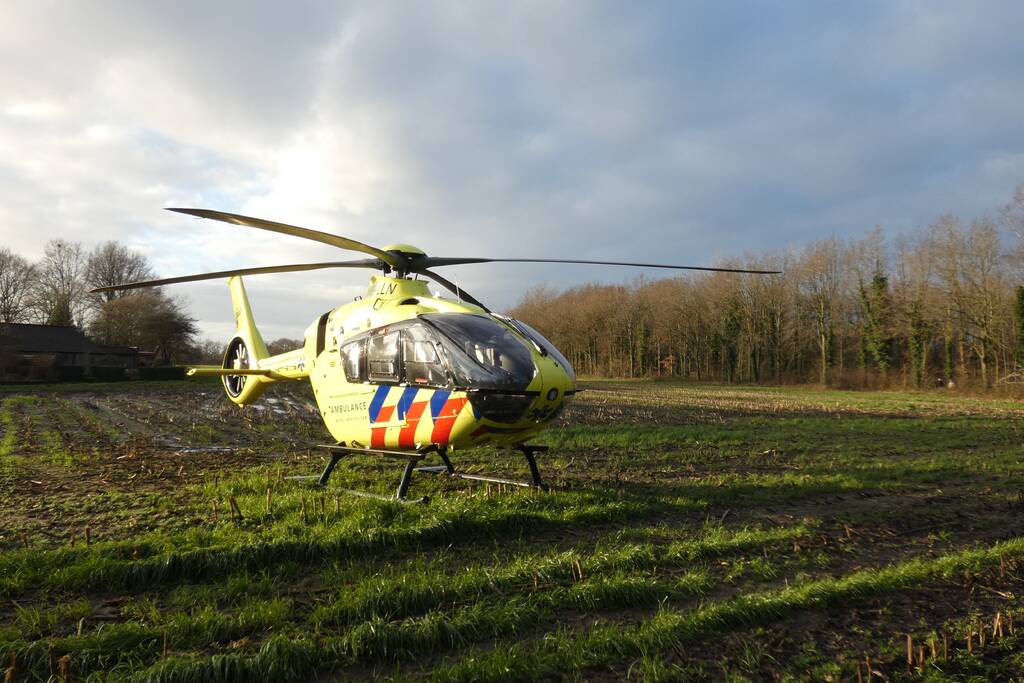 Traumateam assisteert bij incident