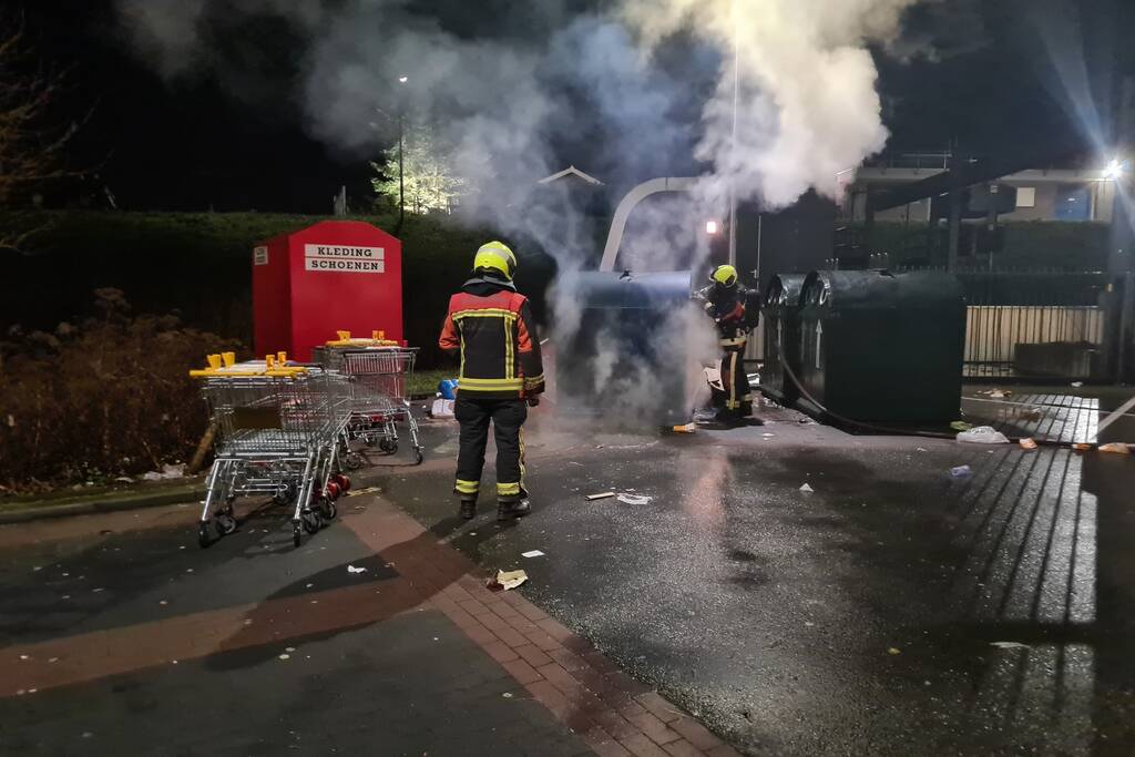 Flinke brand in container