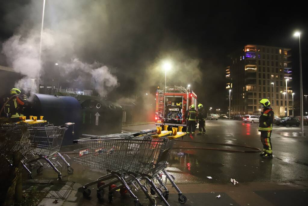 Flinke brand in container