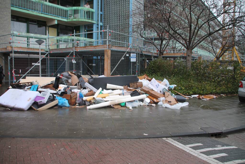 Containerbrand snel geblust