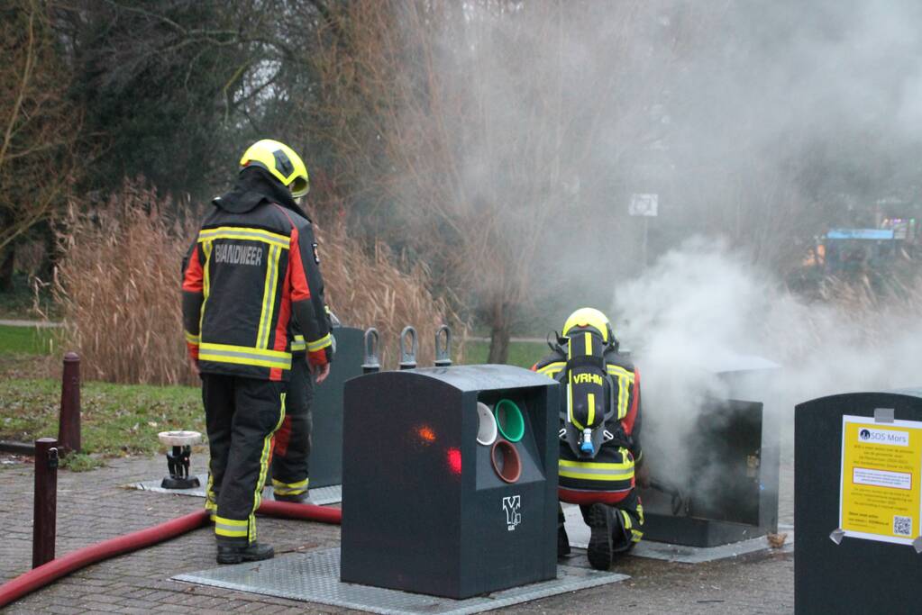 Opnieuw brand in container in korte tijd