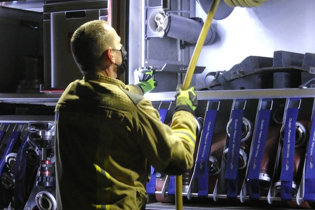 Brand in vrijstaande woning