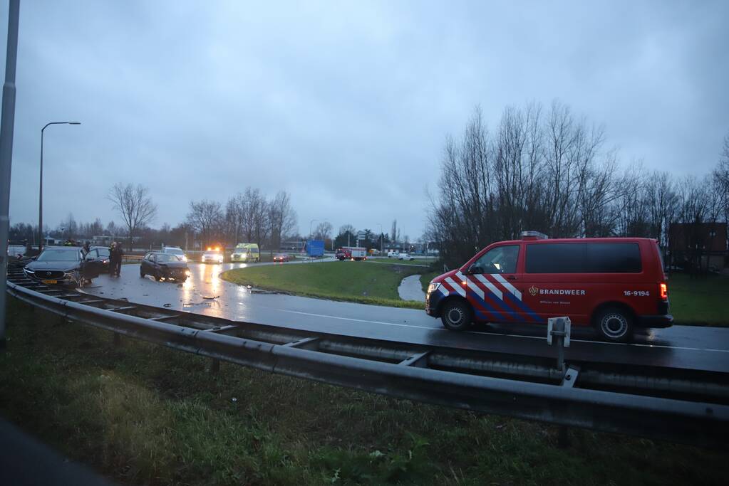 Fikse schade bij botsing op toerit