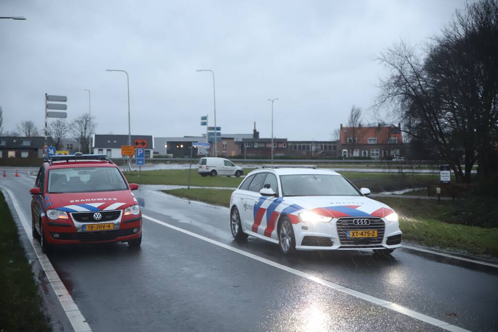 Fikse schade bij botsing op toerit