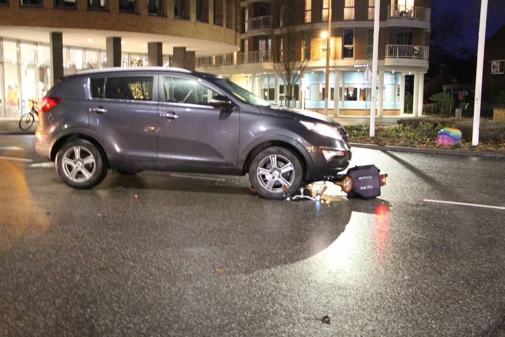 Fietser gewond bij aanrijding met auto