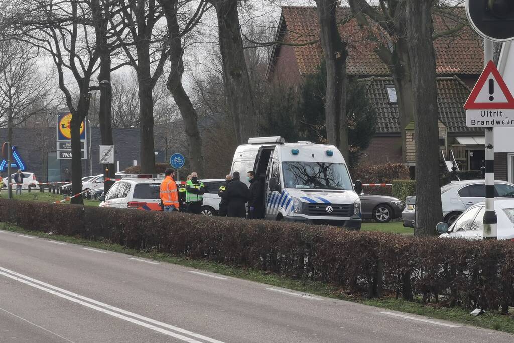 Man gewond door ontploffing