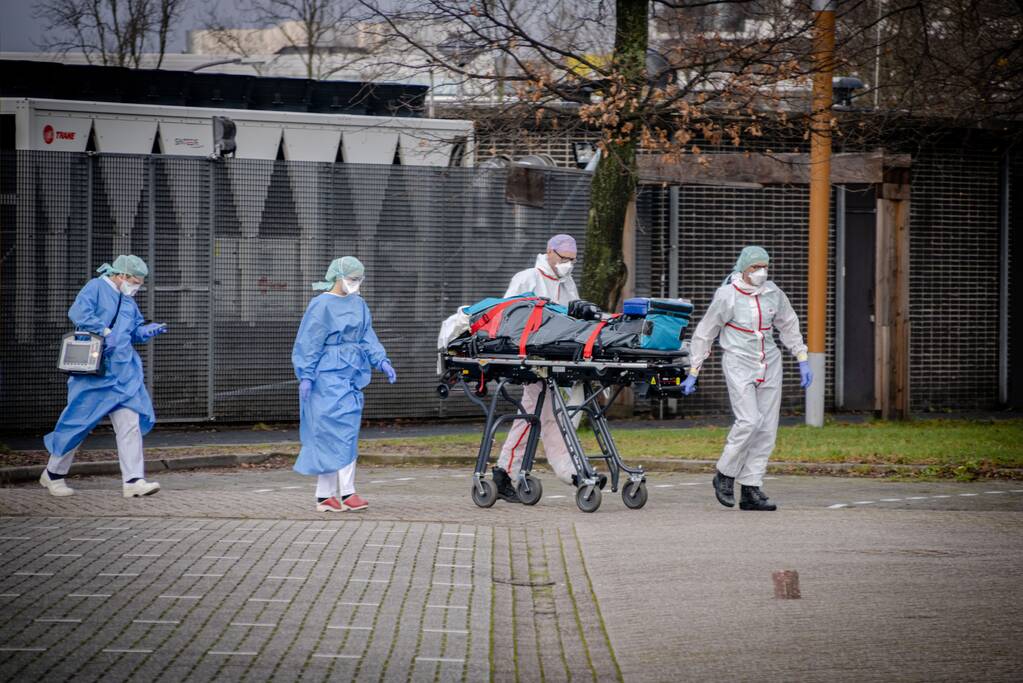 Coronapatiënt per traumahelikopter overgevlogen