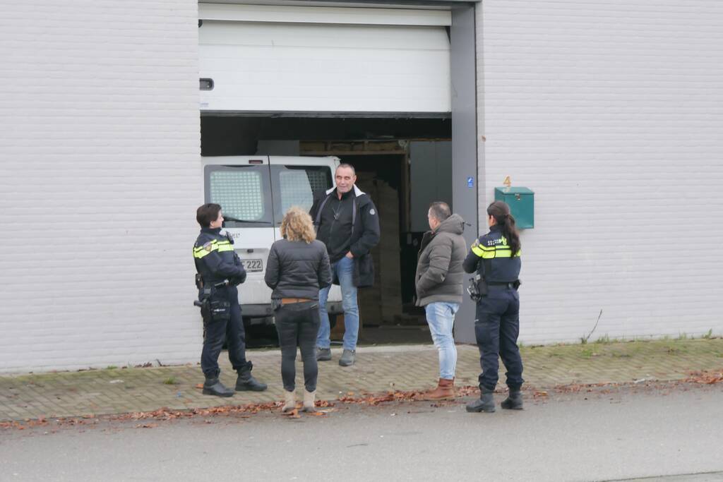 Chemicaliën en synthetische drugs gevonden in bedrijfspand