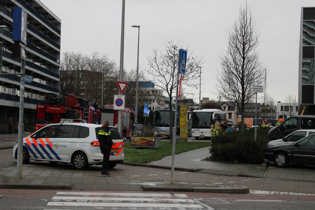 Brand in theatergebouw snel geblust