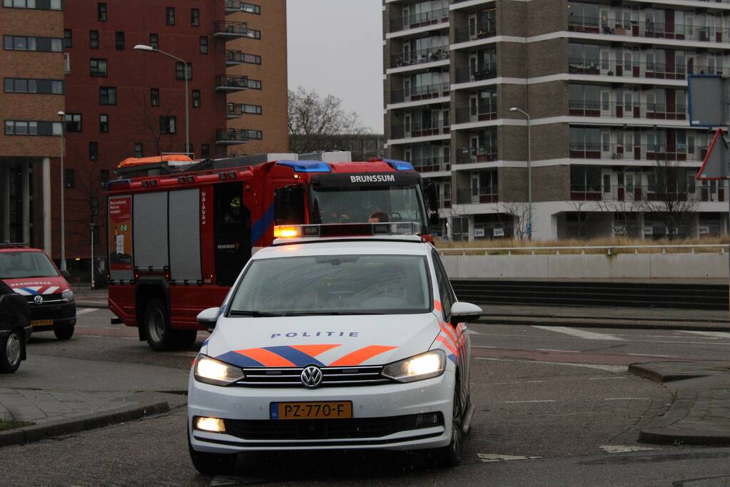 Brand in theatergebouw snel geblust
