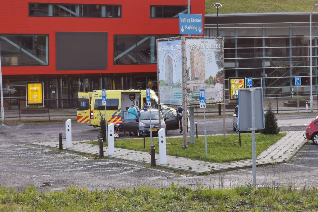 Incident in auto bij corona-teststraat