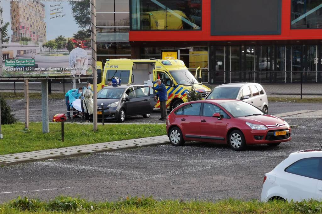 Incident in auto bij corona-teststraat