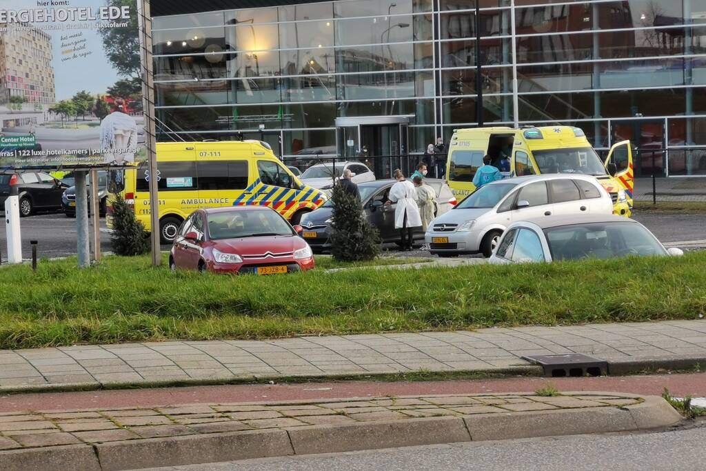 Incident in auto bij corona-teststraat