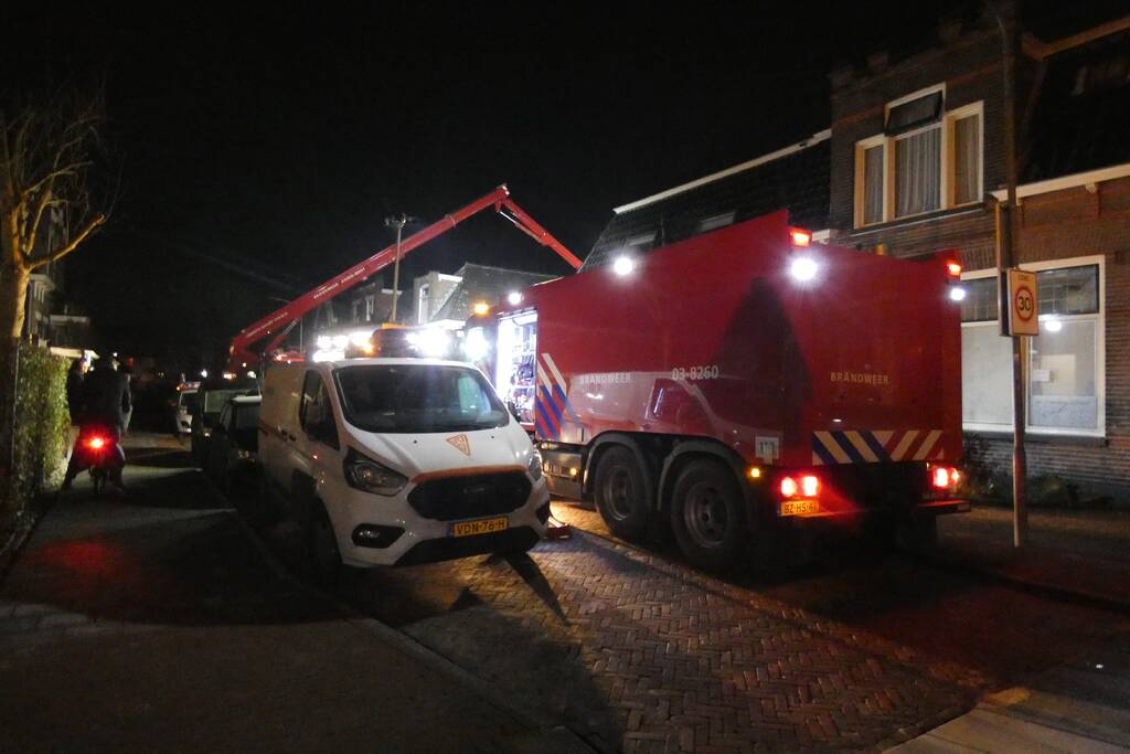 Veel schade bij brand op zolder