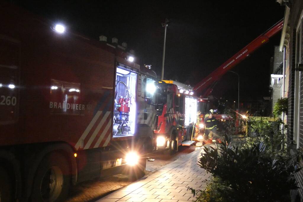 Veel schade bij brand op zolder