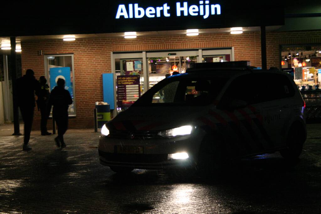 Overval op supermarkt Albert Heijn