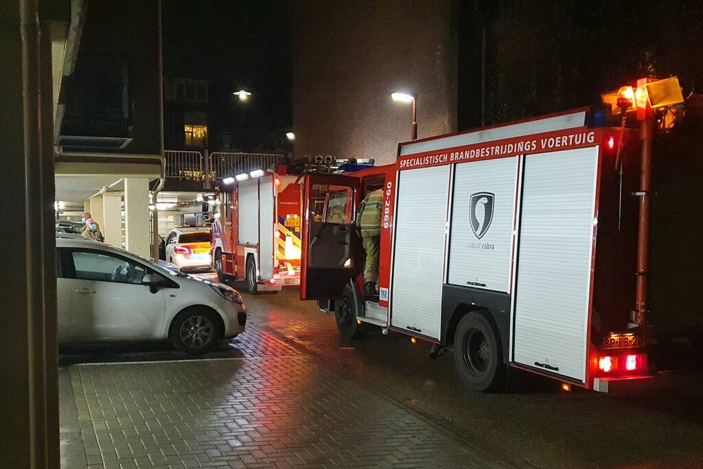 Pannetje op het vuur zorgt voor brand