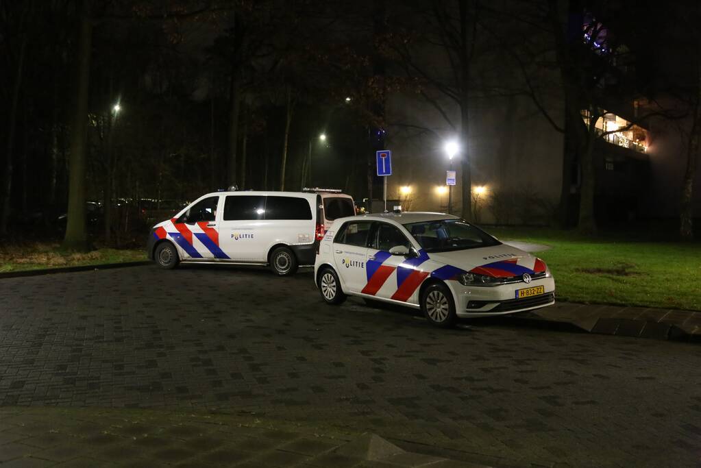 Overval op woning in appartementencomplex