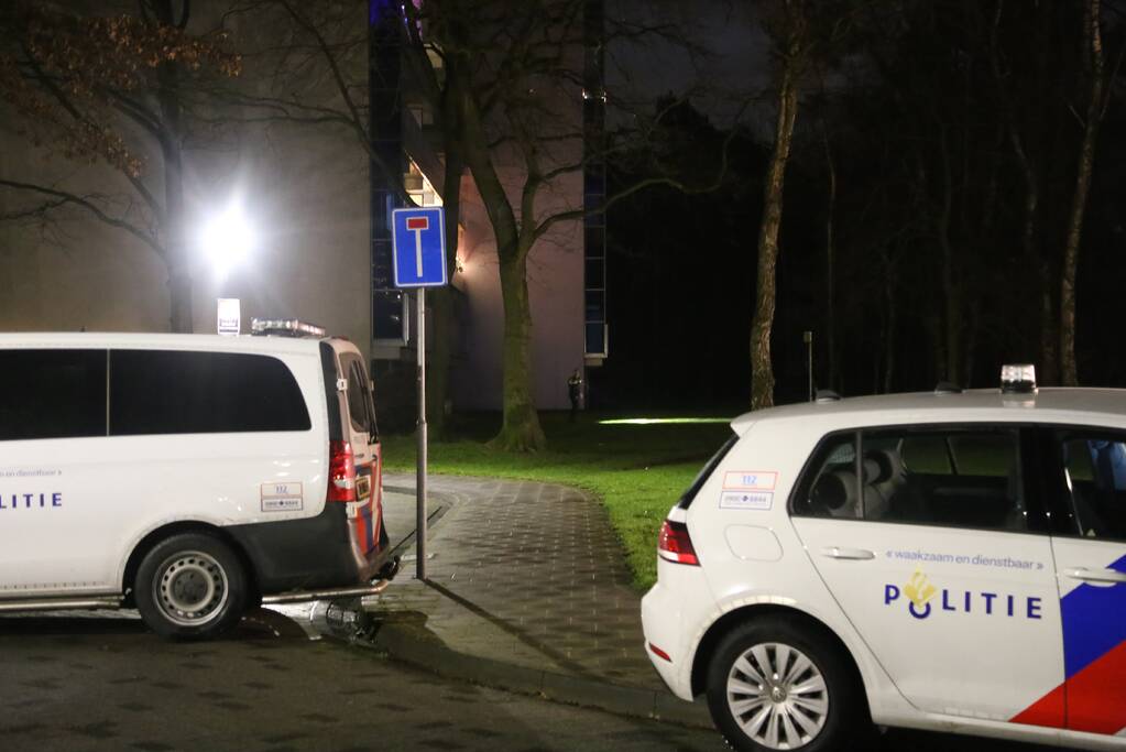 Overval op woning in appartementencomplex