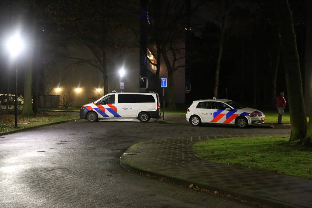 Overval op woning in appartementencomplex