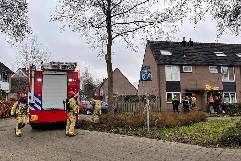 Kortsluiting in meterkast veroorzaakt brand