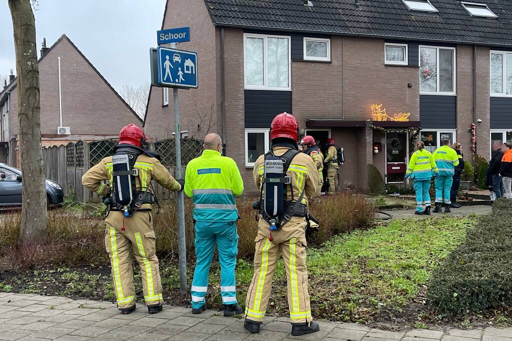 Kortsluiting in meterkast veroorzaakt brand