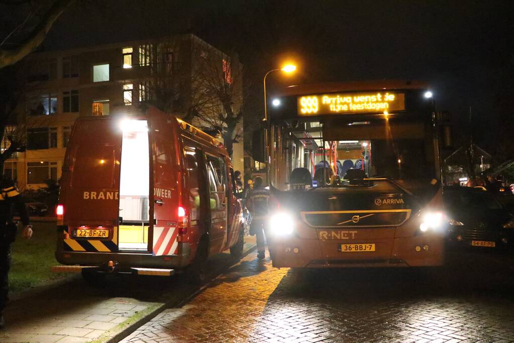Flinke uitslaande brand in woning
