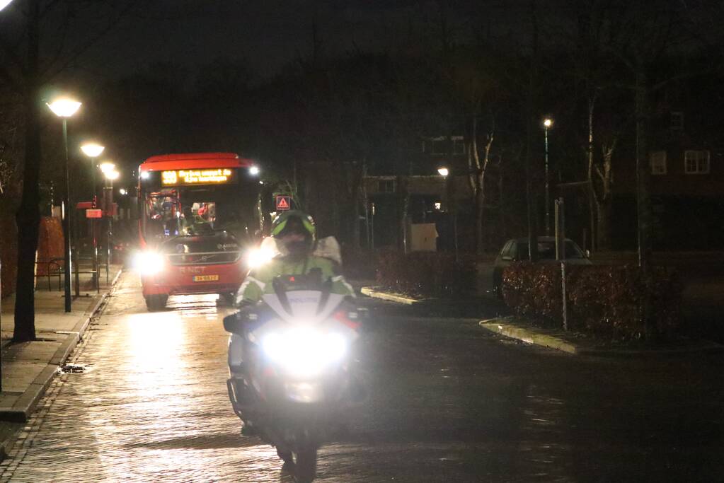 Flinke uitslaande brand in woning