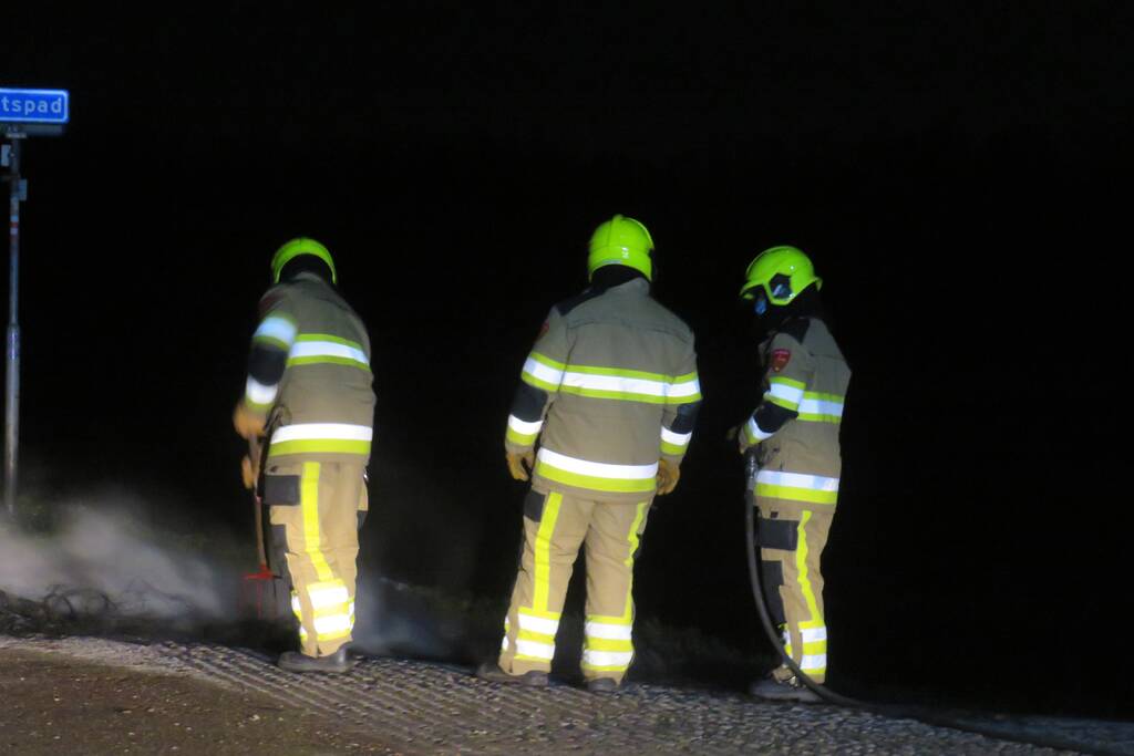 Buitenbrand snel geblust