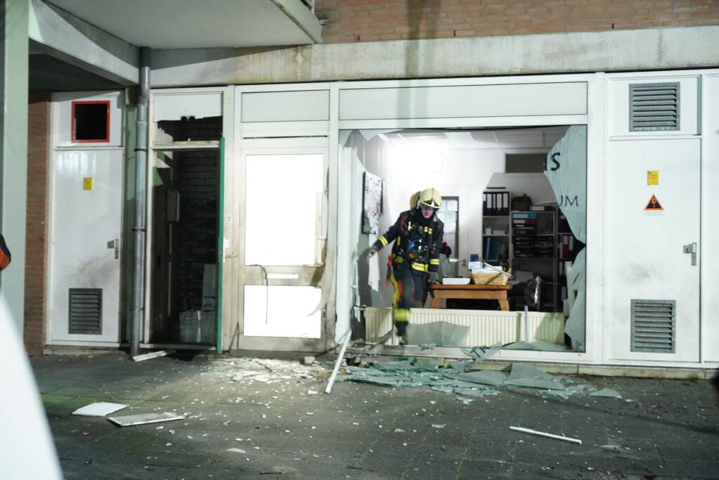 Explosie vernield gevel fysiotherapie