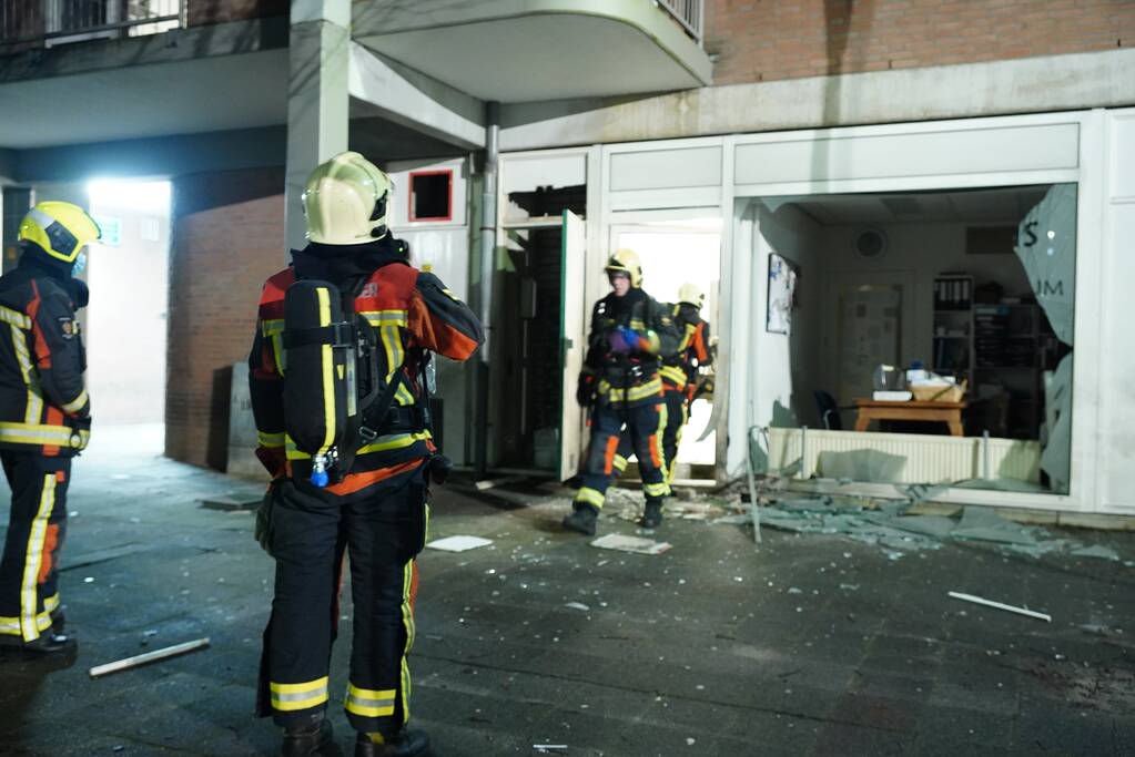 Explosie vernield gevel fysiotherapie