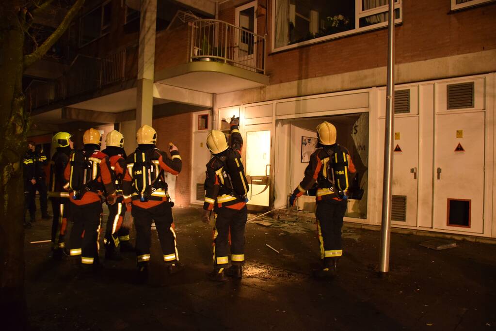 Explosie vernield gevel fysiotherapie