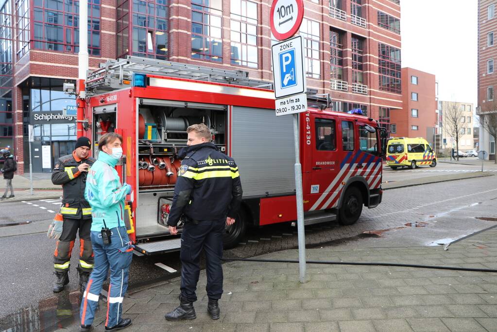 Studentencomplex ontruimd door brand