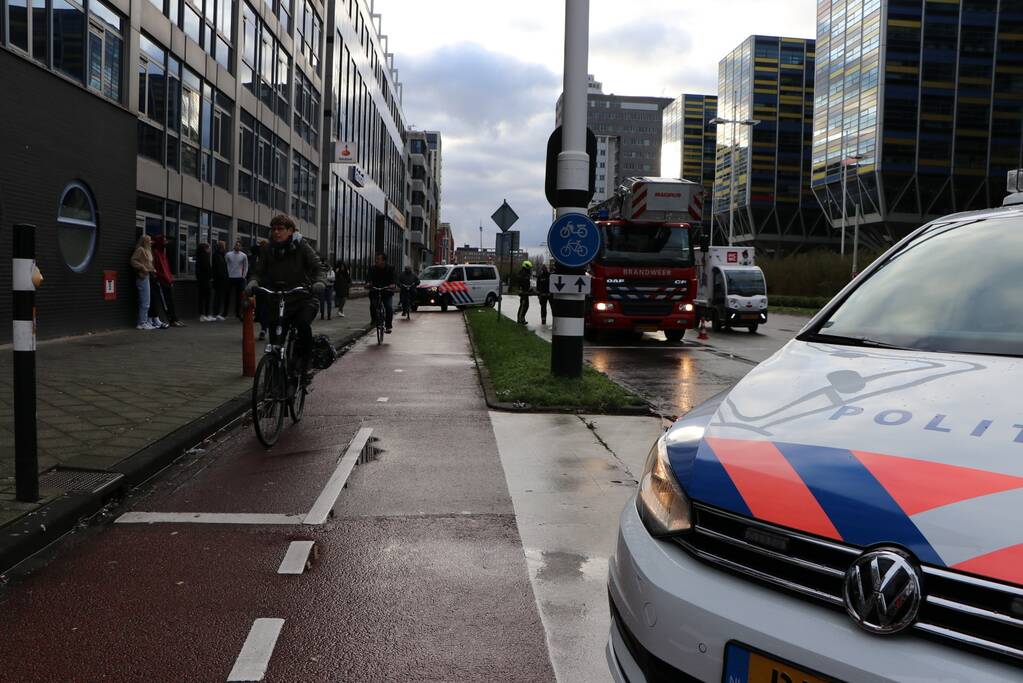 Studentencomplex ontruimd door brand