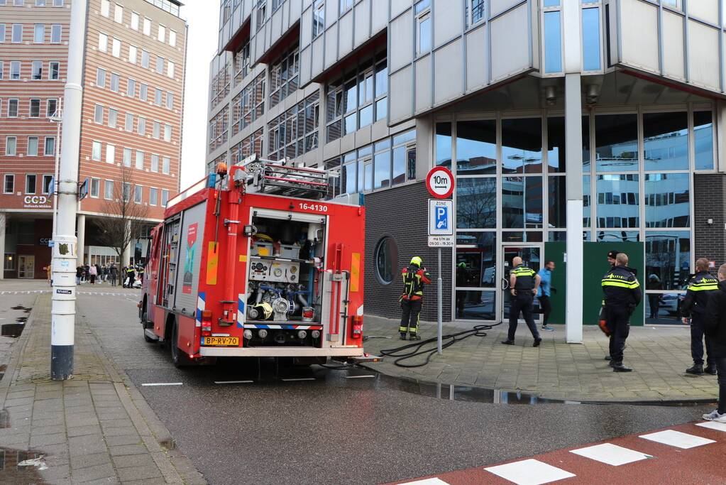 Studentencomplex ontruimd door brand