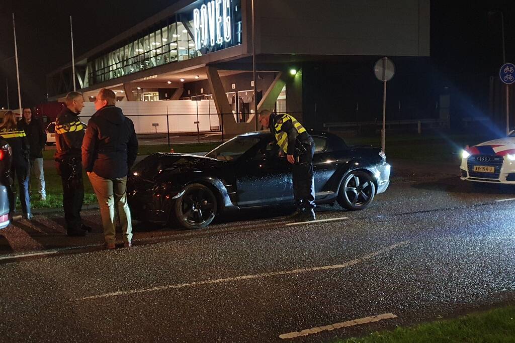 Veel schade bij kop-staart aanrijding