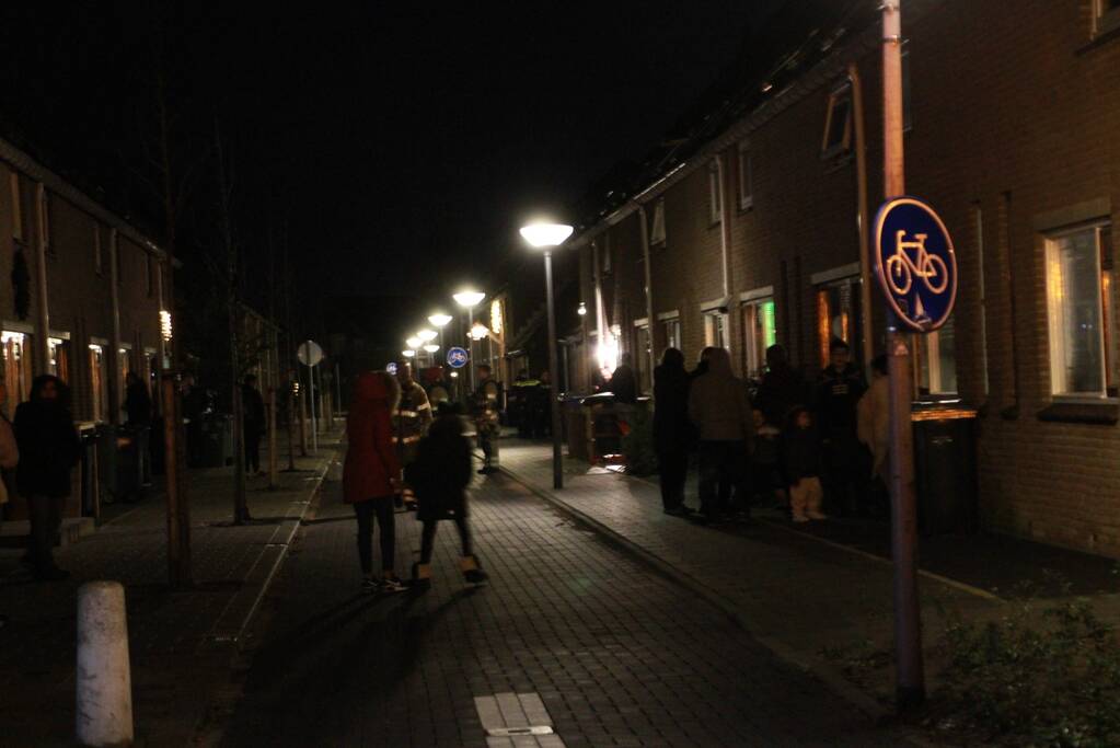 Brand in woning snel geblust