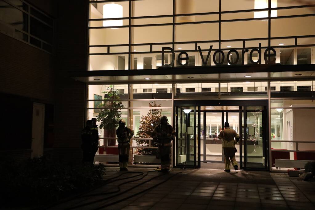 Brand bij van der Hoevenkliniek de Voorde