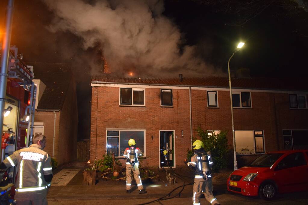 Persoon overleden bij uitslaande woningbrand