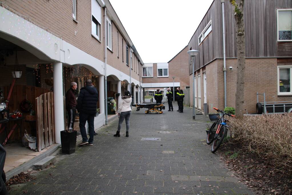 Traumahelikopter landt voor incident