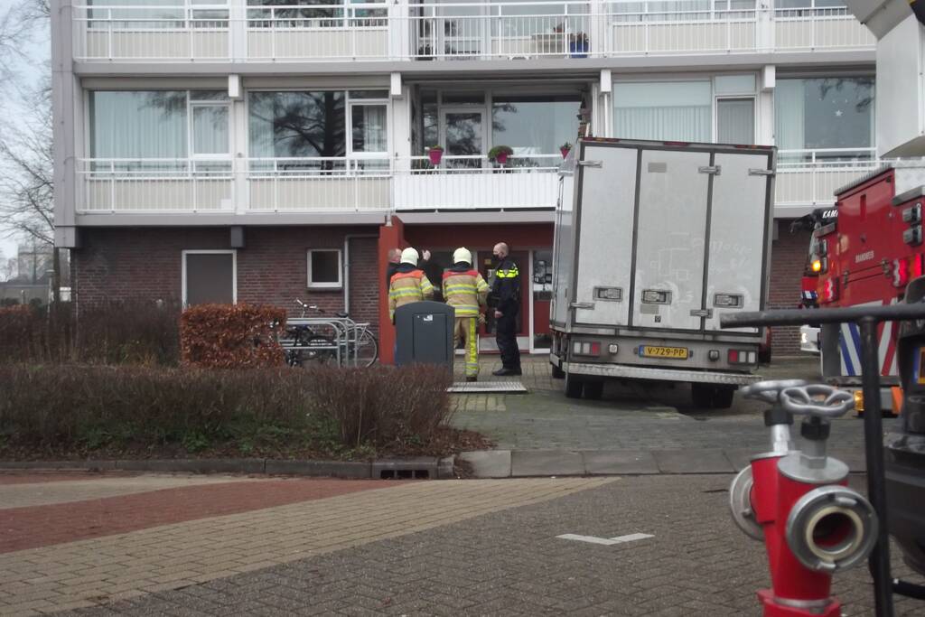 Brandweer groots ingezet