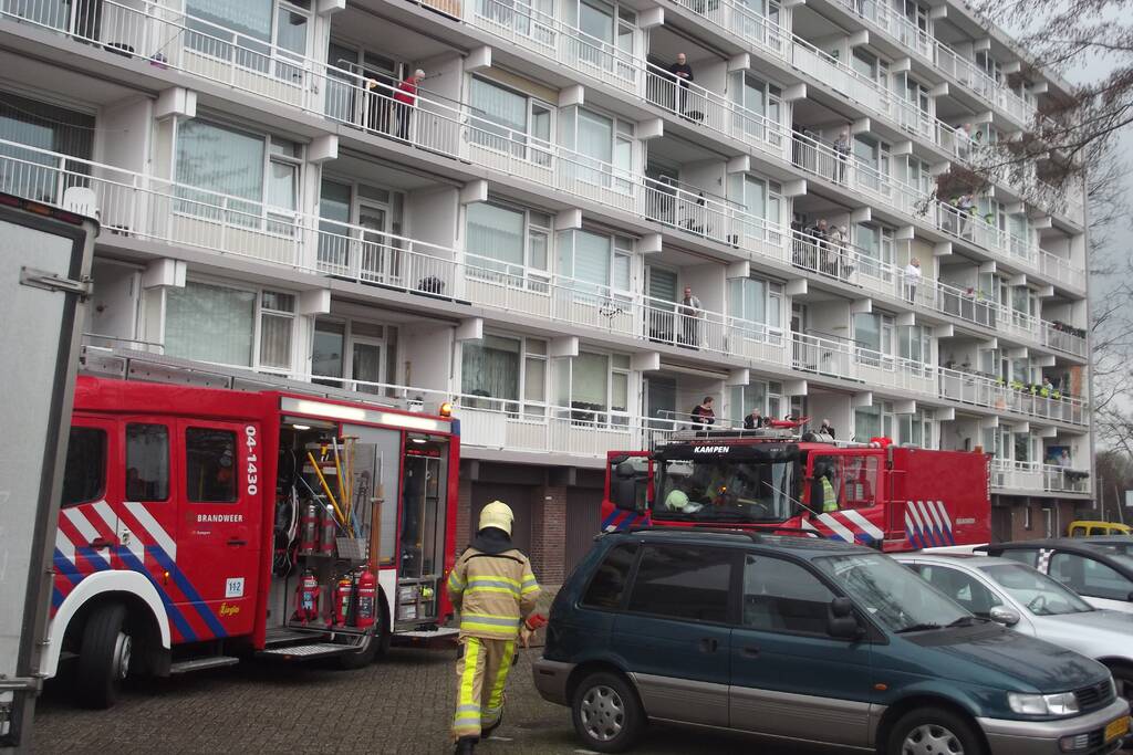 Brandweer groots ingezet