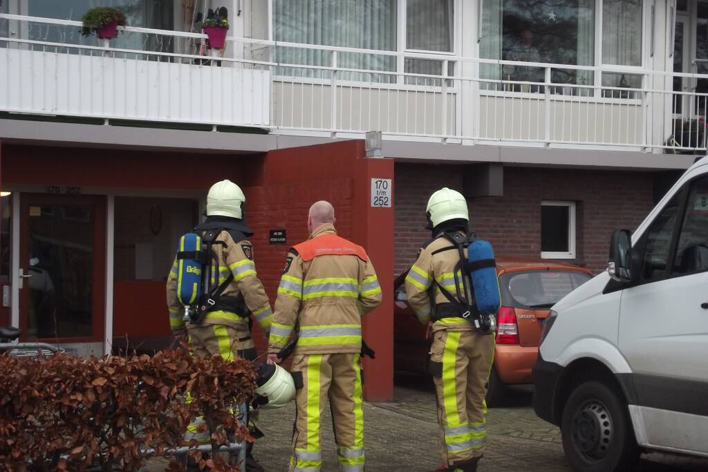 Brandweer groots ingezet