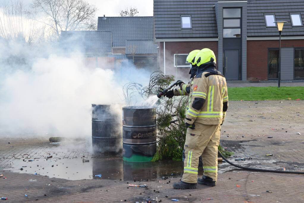 Buitenbrand snel geblust