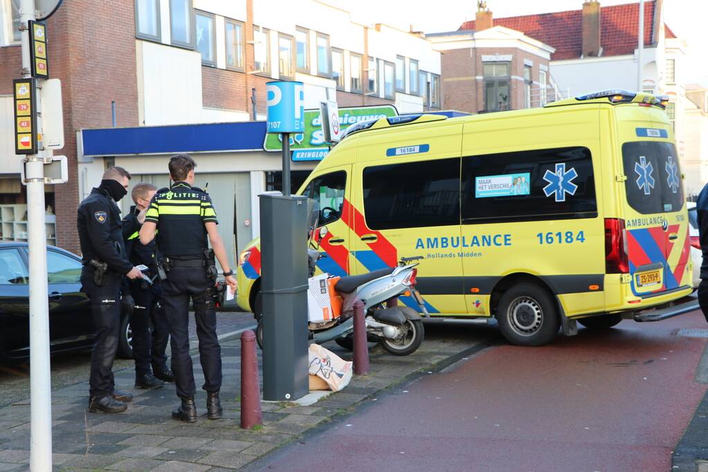 Flinke schade bij aanrijding auto versus scooter