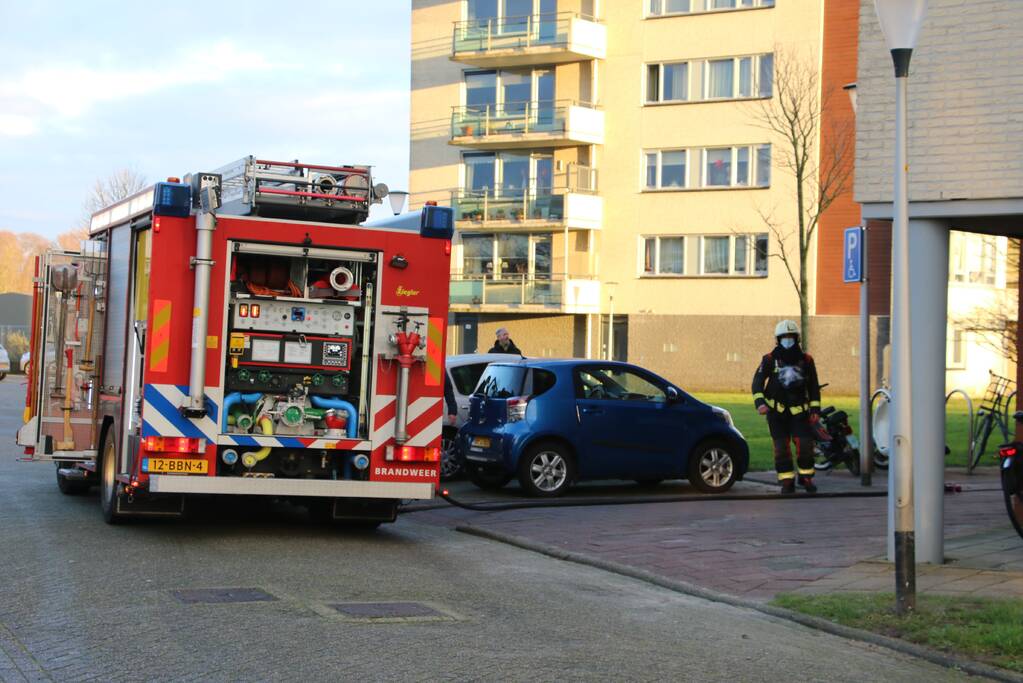 Brand in appartementencomplex