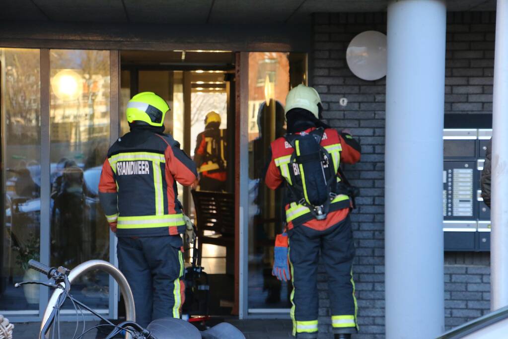 Brand in appartementencomplex