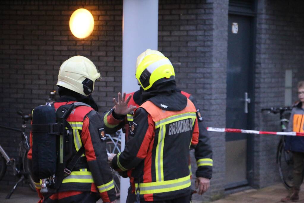 Brand in appartementencomplex